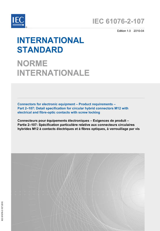 Cover IEC 61076-2-107:2010